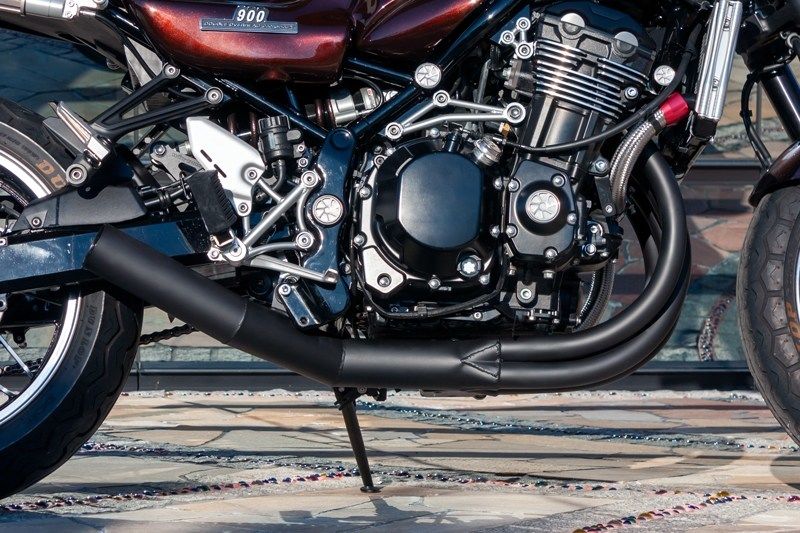 Z900RS用 42.7パイショート管（車検非対応）【 ゼス管 3D