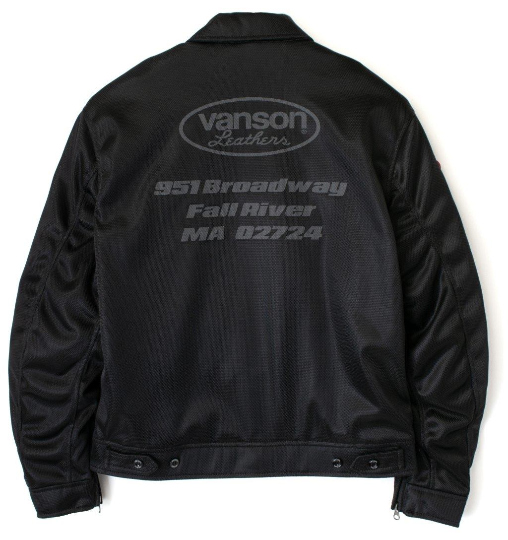 VANSON バンソン メッシュカバーオールジャケット サイズ バイク用品