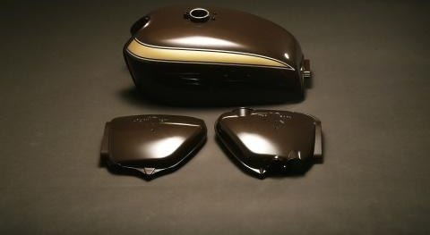 M-TEC中京 エムテック中京 タンク＆SCセット CB750K2 HONDA ホンダ フルカウル・外装セット カウル関連 外装 カラー：ブラウンメタリックカスタム