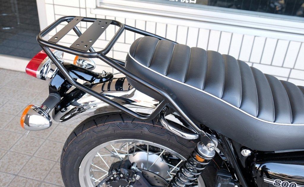 K&rsquo;s-STYLE ケイズスタイル トップケースブラケット W800 CAFE STREET KAWASAKI カワサキ リアキャリア 外装｜ウェビック　店