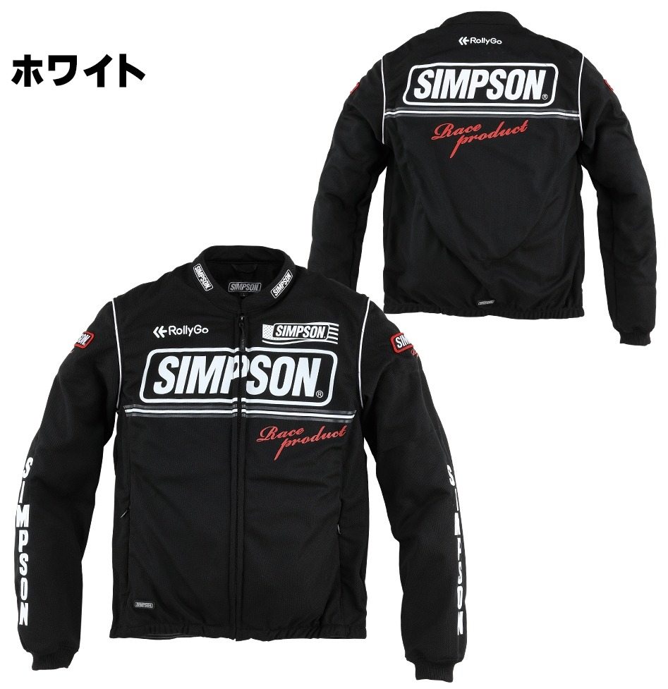SIMPSON シンプソン NSM-C05 ライダーズ クールジャケット メッシュジャケット ジャケット アパレル