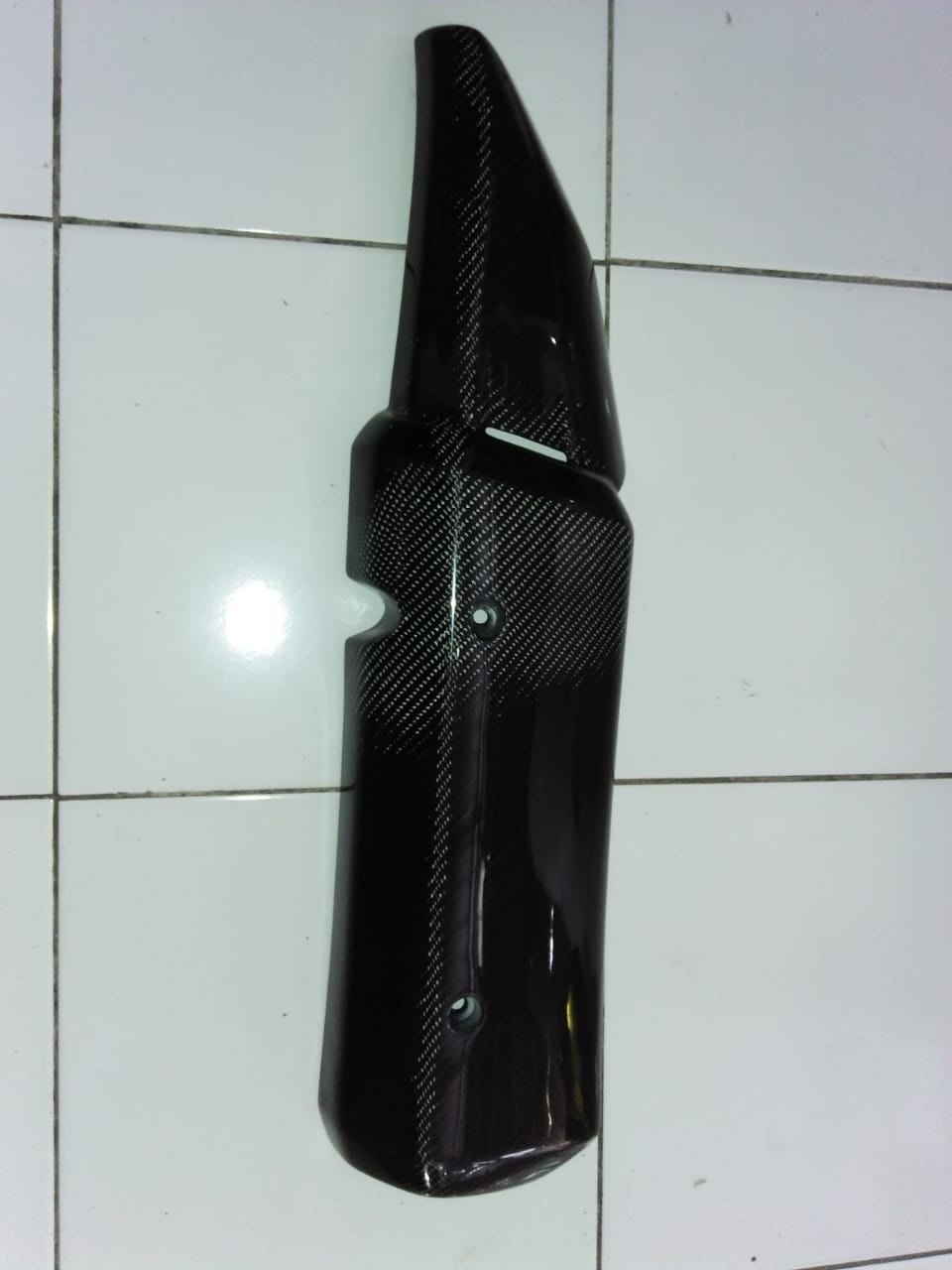 Carbon Variasi カーボンバリアシ Exhaust Cover XMAX 250 YAMAHA ヤマハ マフラーガード・ヒートガード マフラー|ウェビック 店