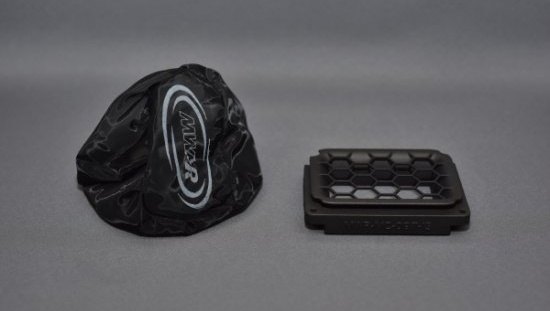 MWR エムダブリューアール MWRエアフィルター フィルターTOPカバーVr.2 + ダストアウターカバー テネレ700 YAMAHA ヤマハ エアクリーナー・エアクリーナーエレメント 吸気関連 エンジン|ウェビック 店