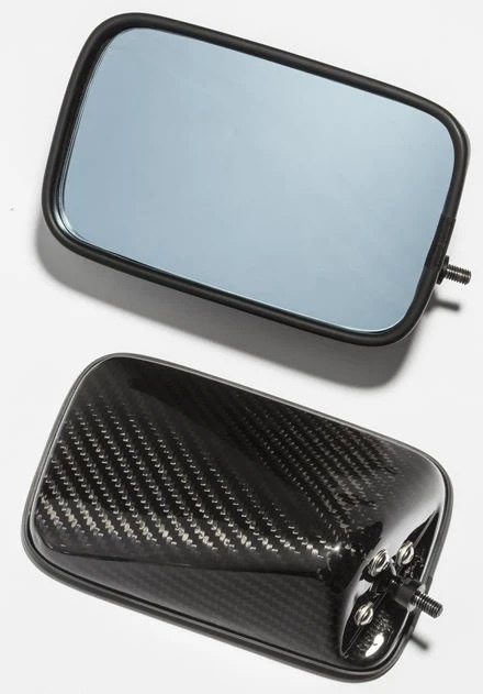 A-TECH エーテック フルアジャスタブル ドライカーボンミラーセット ZX-25R KAWASAKI カワサキ ミラー ハンドル タイプ：2 / シャフト：カーボン / ミラーヘッド：綾織ドライカーボン(DC)
