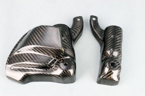 A-TECH エーテック フロントブレーキ冷却ダクト ZX-25R KAWASAKI カワサキ その他フロントフォークオプション・補修部品 サスペンション 足回り タイプ：開繊ドライカーボン(KDC)／クリア塗装済