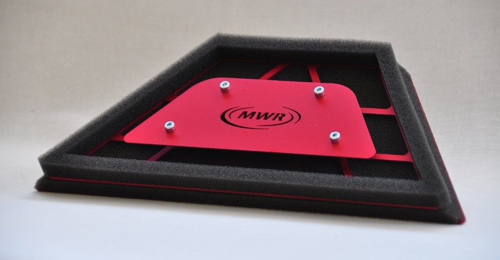 MWR エムダブリューアール High Efficient airfilter (HEフィルター＆ホルダー) ZX 14R ZZR 1400 KAWASAKI カワサキ エアクリーナー・エアクリーナーエレメント 吸気関連 エンジン｜ウェビック　店