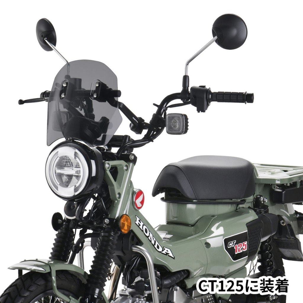 ZETA RACING ジータ レーシング エクスプローラーウィンドシールド ブレースが無いハンドルバー用 ハンドルバー径22.2mm用 スクリーン 外装