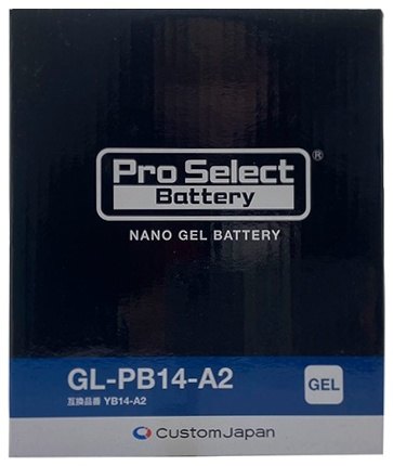 Pro Select Battery プロセレクトバッテリー ナノ・ジェルバッテリー【GL-PB14-A2】 鉛系バッテリー バッテリー関連｜ウェビック　店