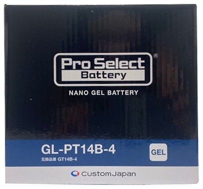 Pro Select Battery プロセレクトバッテリー ナノ・ジェルバッテリー【GL-PT14B-4】 鉛系バッテリー バッテリー関連｜ウェビック　店 12,594円