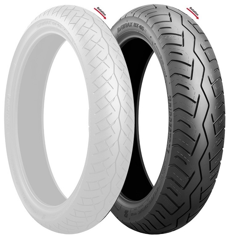 BRIDGESTONE ブリヂストン BATTLAX BT-46(Vレンジ) TOURING 【130/90-16 M/C 67V T/L】 バトラックス ツーリング タイヤ オンロードタイヤ・ツーリング/ストリート オンロードタイヤ