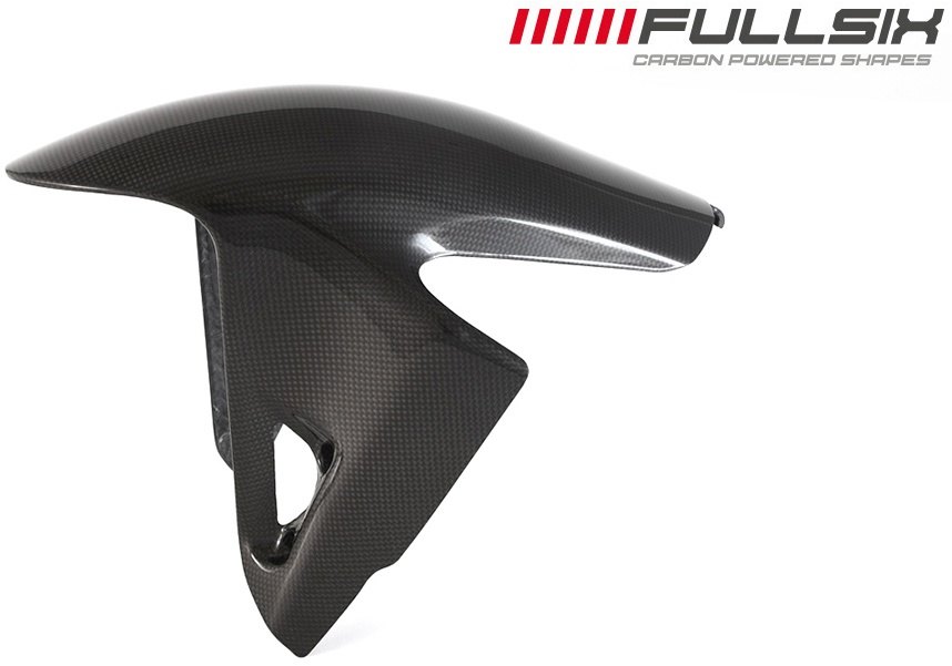FullSix フルシックス フロントフェンダー Panigale V4 V4S V4R DUCATI ドゥカティ フェンダー関連 外装 カーボン繊維：245Twill 綾織り / コーティング：マットコート(艶なし)｜ウェビック　店