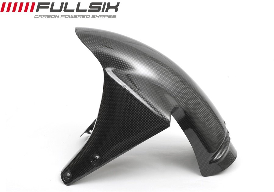 FullSix フルシックス フロントフェンダー 748 916 996 998 DUCATI ドゥカティ フェンダー関連 外装 カーボン繊維：245Twill 綾織り / コーティング：マットコート(艶なし)｜ウェビック　店