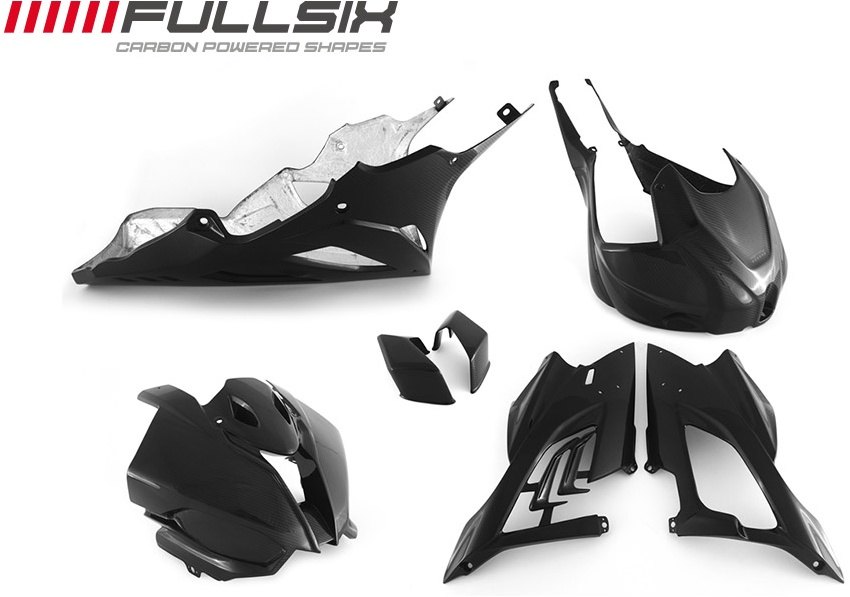 FullSix フルシックス レースカウルキット S1000RR BMW フルカウル・外装セット カウル関連 外装 カーボン繊維:245Twill 綾織り / コーティング:マットコート(艶なし)|ウェビック 店