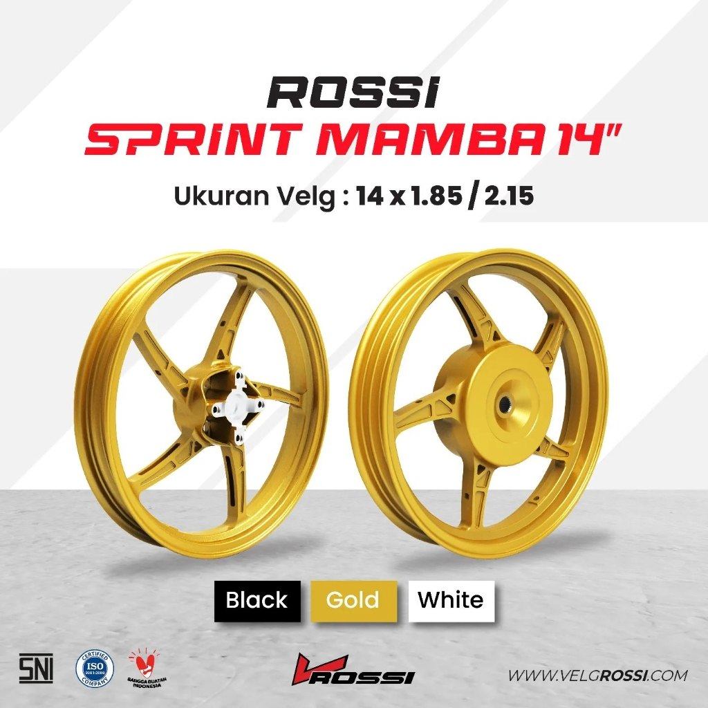 Velg Rossi ブイロッシ Cast Wheels Sprint Mamba SCOOPY HONDA ホンダ ホイール ホイール関連 足回り|ウェビック 店
