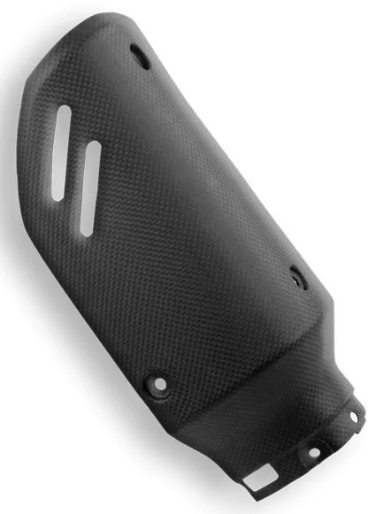 DUCABIKE (DBK) ドゥカバイク (ディービーケー) ドライカーボン サイレンサーヒートガード DESERTX DUCATI ドゥカティ マフラーガード・ヒートガード マフラー 20,027円