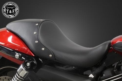 Garage T&F ガレージ スタッド付きガンファイターシート ストリート750XG750 HARLEY-DAVIDSON ハーレーダビッドソン シート シート関連 外装