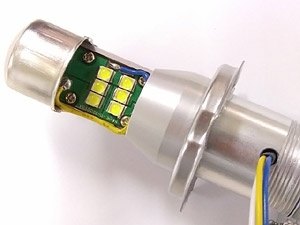 PROTEC プロテック LEDマルチリフレクター180Φヘッドライトキット 180Φヘッドライト LEDヘッドライトバルブ 灯火類 電装系｜ウェビック　店 28,153円
