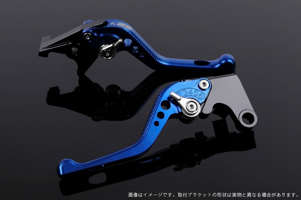 SPEEDRA スピードラ アジャストレバー 3Dショート XMAX YAMAHA ヤマハ ブレーキレバー ハンドル周辺パーツ ハンドル レバー本体カラー:ブルー / アジャスターカラー:シルバー|ウェビック 店