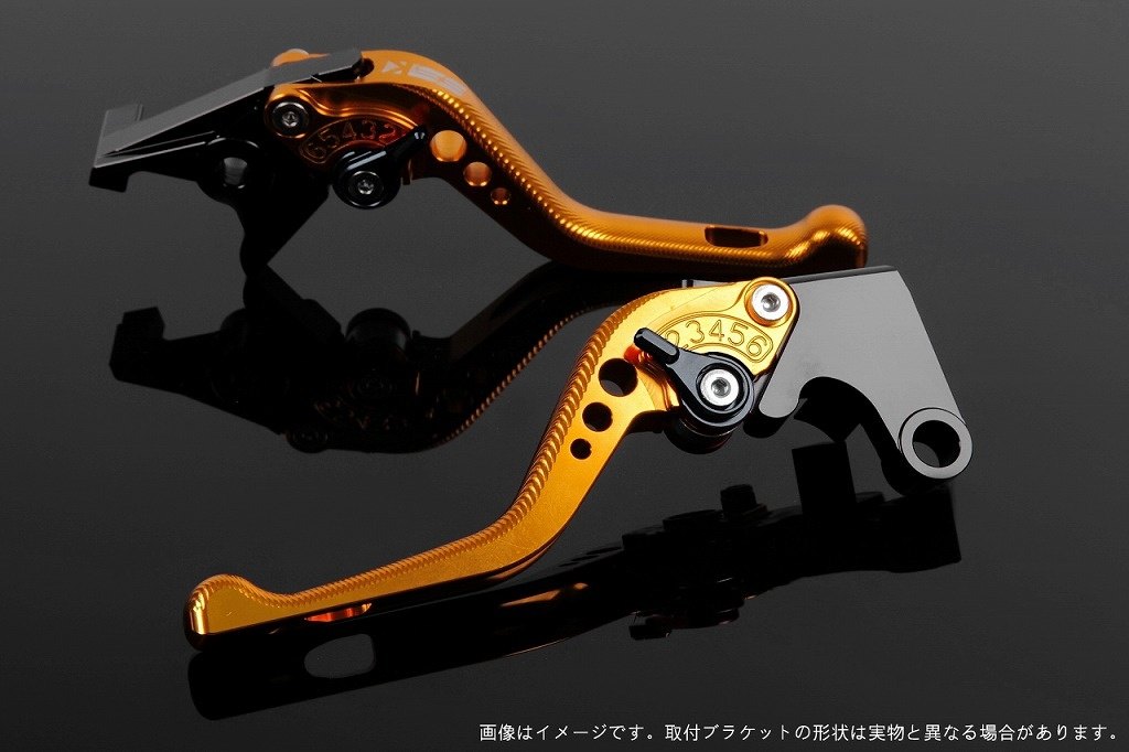 SPEEDRA スピードラ アジャストレバー 3Dショート スクランブラー デザートスレッド モンスター797 モンスター821 DUCATI ドゥカティ ブレーキレバー ハンドル周辺パーツ ハンドル レバー本体カラー：ゴールド / アジャスターカラー：ブラック 9,371円