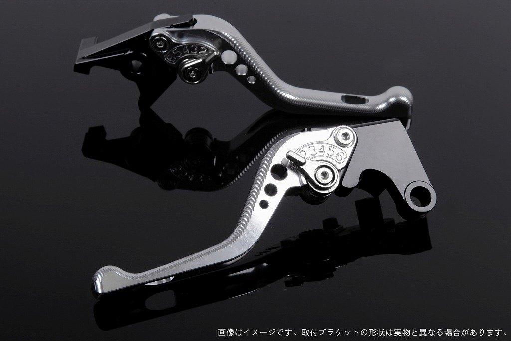 SPEEDRA スピードラ アジャストレバー 3Dショート スクランブラー デザートスレッド モンスター797 モンスター821 DUCATI ドゥカティ ブレーキレバー ハンドル周辺パーツ ハンドル レバー本体カラー:シルバー / アジャスターカラー:シルバー|ウェビック 店