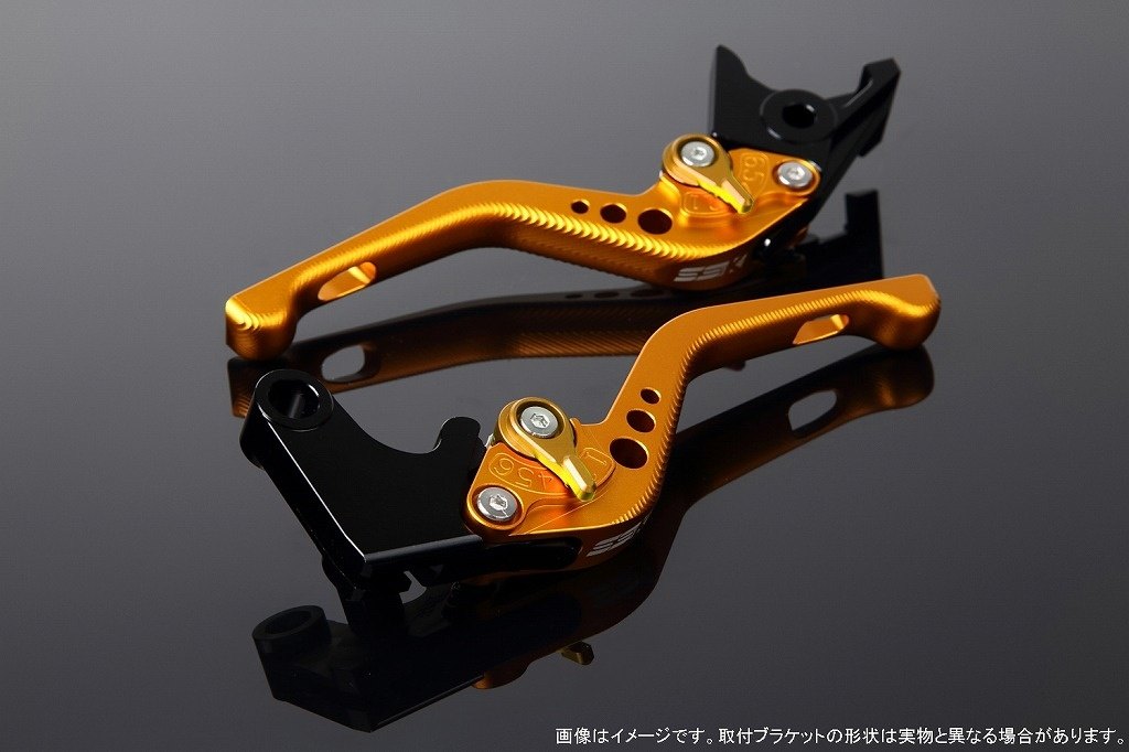 SPEEDRA スピードラ アジャストレバー 3Dショート ADV150 ADV160 PCX125 PCX160 HONDA ホンダ ブレーキレバー ハンドル周辺パーツ ハンドル レバー本体カラー:マットゴールド / アジャスターカラー:マットゴールド|ウェビック 店