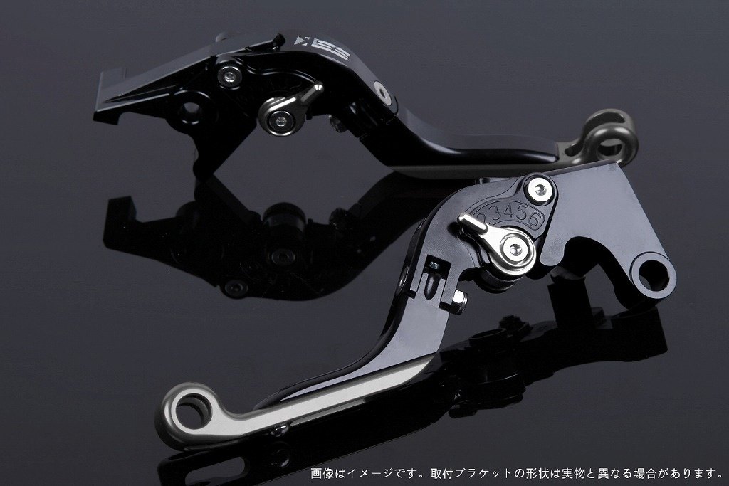 SPEEDRA スピードラ アジャストレバー 可倒延長式 ADV150 ADV160 PCX125 PCX160 HONDA ホンダ ブレーキレバー ハンドル周辺パーツ ハンドル レバー本体カラー：ブラック / アジャスターカラー：シルバー / エクステンションカラー：チタン｜ウェビック　店
