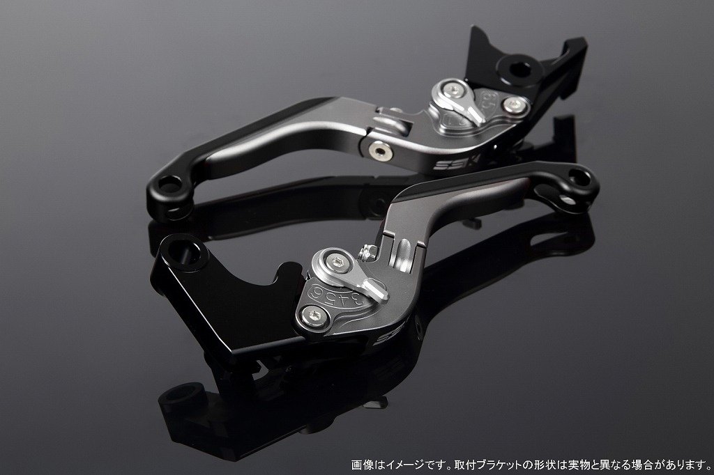SPEEDRA スピードラ アジャストレバー 可倒延長式 GSX-R125 GSX-S125 SUZUKI スズキ ブレーキレバー ハンドル周辺パーツ ハンドル レバー本体カラー：マットチタン / アジャスターカラー：マットシルバー / エクステンションカラー：マットブラック｜ウェビック　店