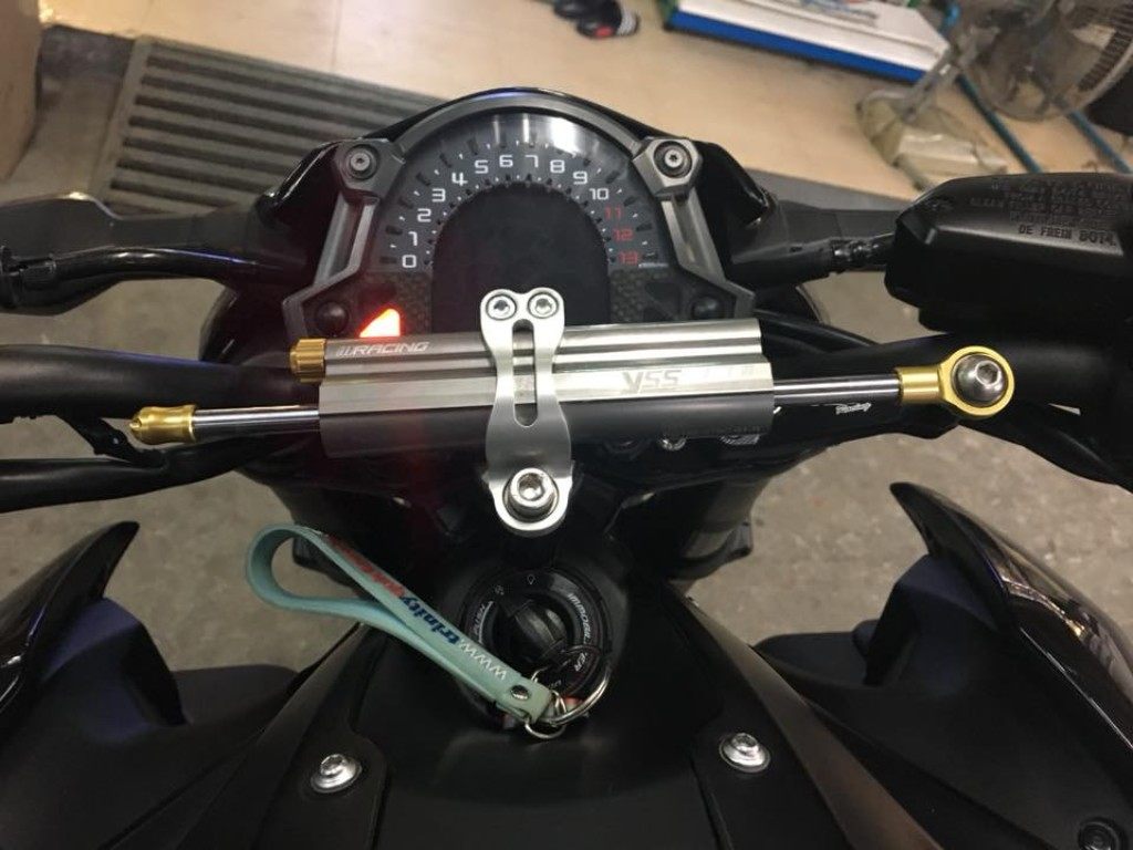 RSV racing アールエスブイレーシング Bracket Damper Z900 Yss KAWASAKI カワサキ ステアリングダンパー ハンドル周辺パーツ ハンドル