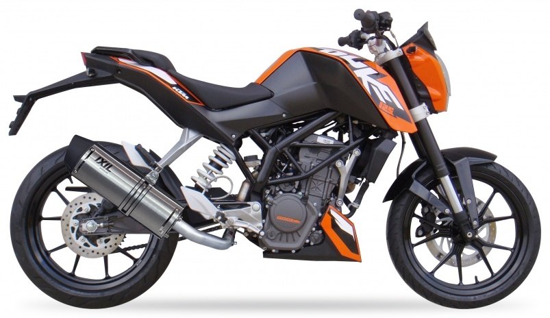 IXIL イクシル SOVE スリップオンマフラー DUKE 125 200 KTM マフラー