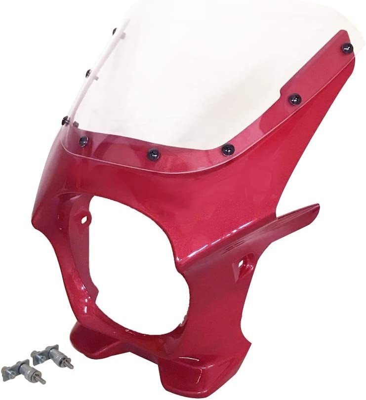 World Walk ワールドウォーク ビキニカウル 【Rタイプ】 モンキー125 HONDA ホンダ カウル関連 外装 スクリーンカラー:クリア / カラー:パールネビュラレッド|ウェビック 店