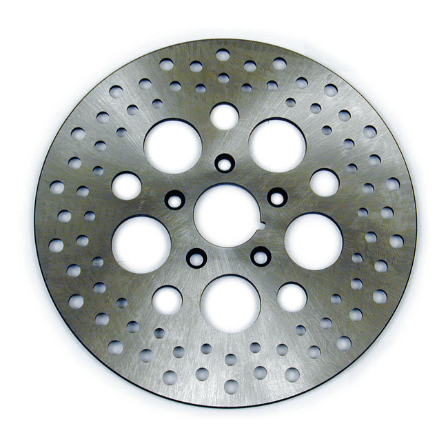 MCS エムシーエス ブレーキローター フロント 穴付き【BRAKE ROTOR FRONT DRILLED】 00-14 Softail excl. Springers; 00-05 Dyna; 00-07 Touring; 00-13 XL; 08-12 XR1200 NU HARLEY-DAVIDSON ハーレーダビッドソン ブレーキディスクローター ブレーキ|ウェビック 店