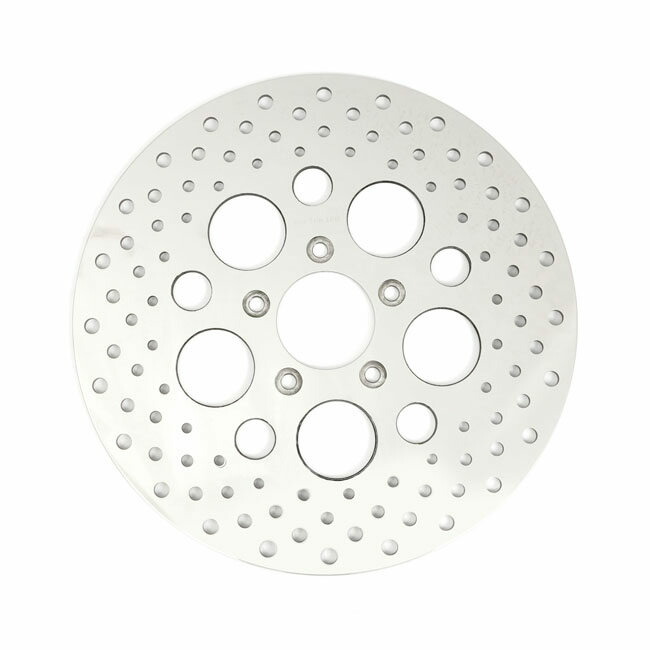 MCS エムシーエス ブレーキローター フロント 穴付き【BRAKE ROTOR FRONT DRILLED】 00-14 Softail excl． Springers； 00-05 Dyna； 00-07 Touring； 00-13 XL； 08-12 XR1200 NU HARLEY-DAVIDSON ハーレーダビッドソン ブレーキディスクローター ブレーキ