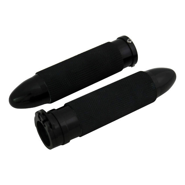 MCS エムシーエス ブレットグリップセット【BULLET GRIP SET】 96-16 H-D with single or dual throttle cable excl． Street HARLEY-DAVIDSON ハーレーダビッドソン グリップ ハンドル