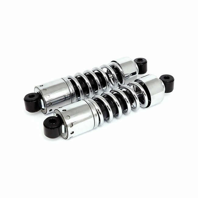 MCS エムシーエス ショックアブソーバー カバーなし【SHOCK ABSORBERS WITHOUT COVER】 73-86 FL FX FXWGNU 1'SHORTER11' HARLEY-DAVIDSON ハーレーダビッドソン リアサスペンション サスペンション 足回り