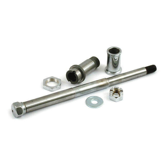 MCS エムシーエス 初期型 フロントアクスル【EARLY FRONT AXLE】 36-48 UL EL FL NU HARLEY-DAVIDSON ハーレーダビッドソン アクスルシャフト ホイール関連 足回り