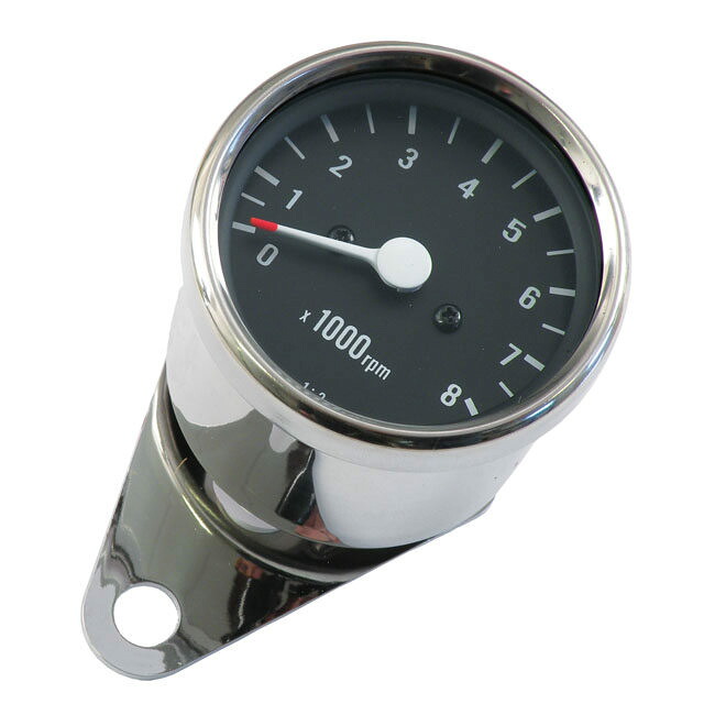 MCS エムシーエス ミニタコメーター 2：1【MINI TACHOMETER 2：1 RATIO】 54-80 XL K； 61-69 FLNU WITH MECH． TACH DRIVE HARLEY-DAVIDSON ハーレーダビッドソン タコメーター メーター・インジケーター関係 電装系