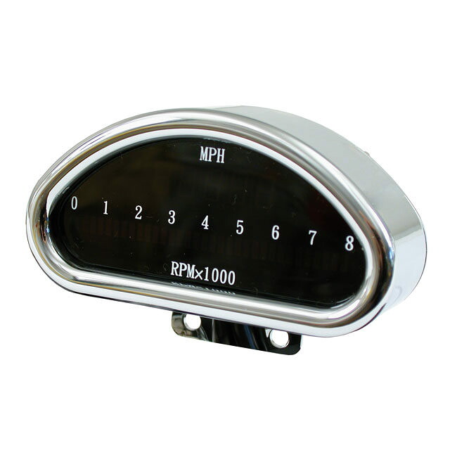 MCS エムシーエス エレクトリック CNC アルミ スピードメーター (MPH)【ELECTR ALU SPEEDOMETER (MPH)】 メーター・インジケーター関係 電装系｜ウェビック　店