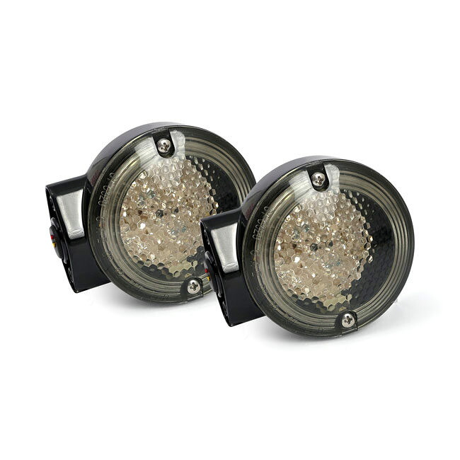 MCS エムシーエス 'LED ウインカー FLH 86-15 FLT/TOURING EXCL. FLHX FLHRS HARLEY-DAVIDSON ハーレーダビッドソン 灯火類 電装系|ウェビック 店