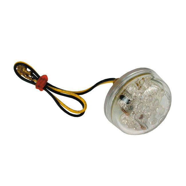 MCS エムシーエス LED - ディスクミニウインカー(EC認定)【LED DISC MINI TURN SIGNALS (EC)】 ウインカー 灯火類 電装系