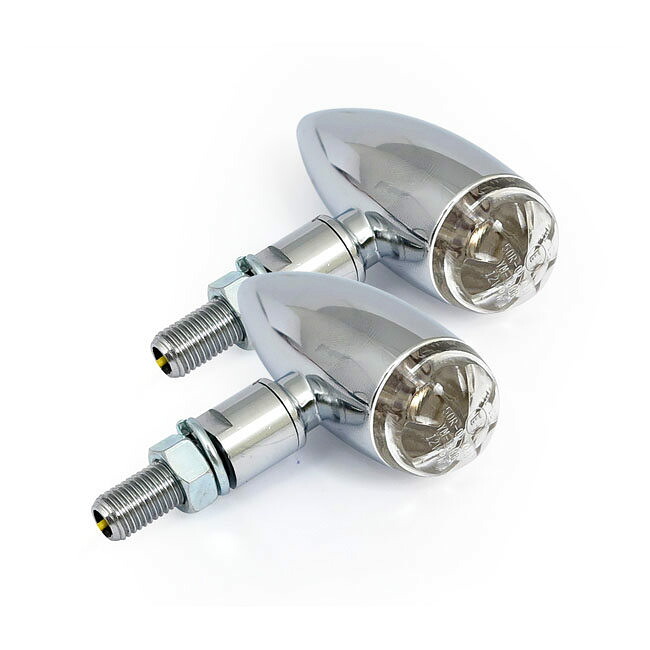 MCS エムシーエス マイクロブレットLEDウインカー【MICRO BULLET LED TURN SIGNALS】 ウインカー 灯火類 電装系｜ウェビック　店