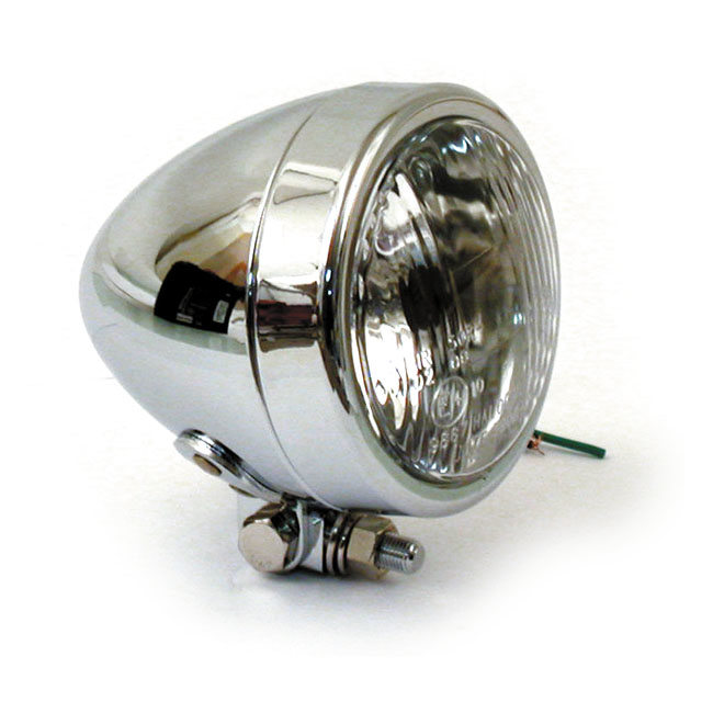 MCS エムシーエス ヘッドライトプレーンブレット【HEADLAMP PLAIN BULLET】 ヘッドライト 灯火類 電装系