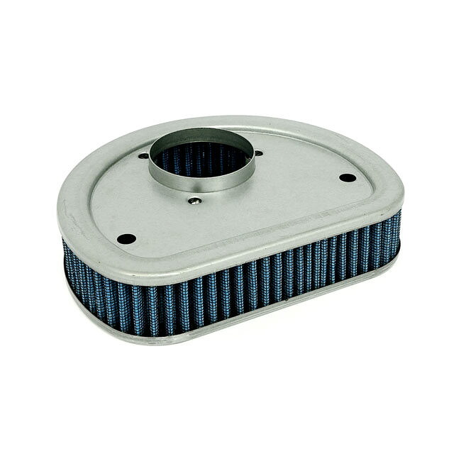 MCS エムシーエス ブルーライトニングエアフィルターエレメント【BLUE LIGHTNING AIR FILTER ELEMENT】 95-99 EVO B．T．EX． TC； 95-03 XL1200／C／S NUHDI MODELS ONLY HARLEY-DAVIDSON ハーレーダビッドソン エアクリーナー・エアクリーナーエレメント 吸気関連