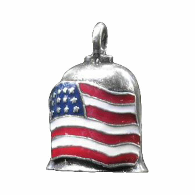 MCS エムシーエス グレムリンベル アメリカンフラッグカラー 【COLORED AMERICAN FLAG GREMLIN BELL】 その他グッズ バイク関連グッズ