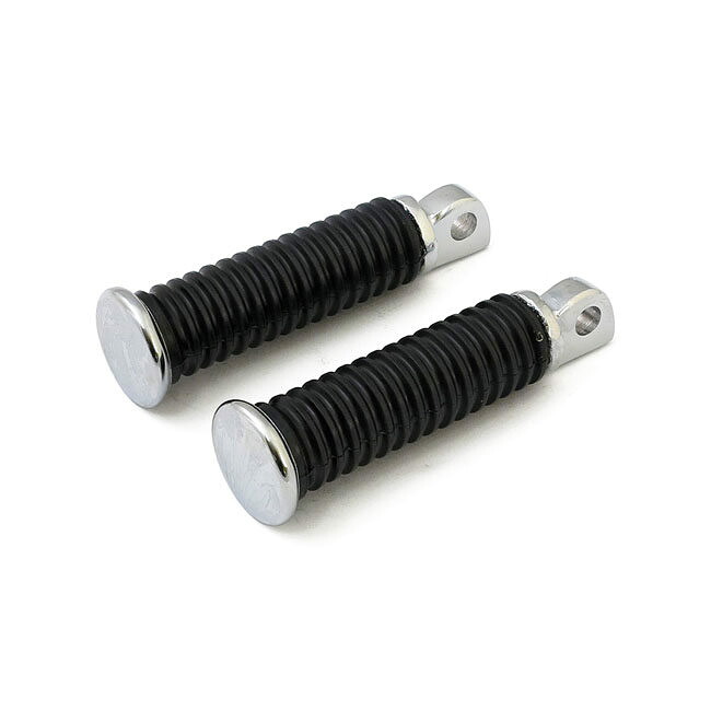 MCS エムシーエス ペグエンド キャップスタイル【PEGS END CAP STYLE】 79-89 XL； 82-85 FX； 85-86 FXWG； 84-89 SOFTAILS PASSENGER HARLEY-DAVIDSON ハーレーダビッドソン フットペグ ステップ 足回り｜ウェビック　店