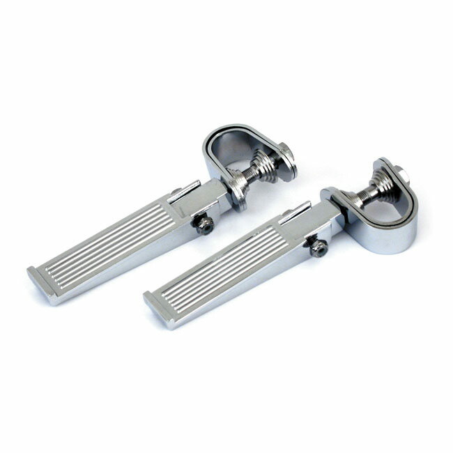 MCS エムシーエス リブ ペグクランプオン【RIBBED PEGS CLAMP-ON】 フットペグ ステップ 足回り