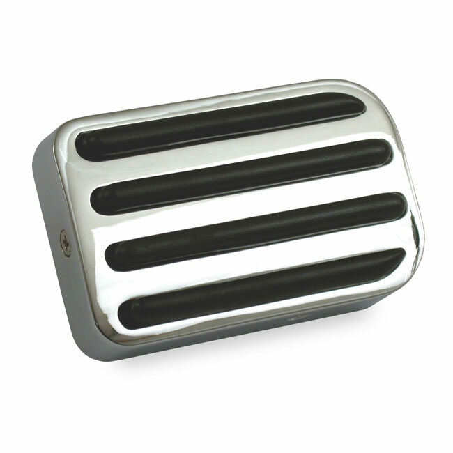 MCS エムシーエス ブレーキペダル パッドレールスタイル【BRAKE PEDAL PAD RAIL STYLE】 80-85 FXWG； 84-05 FXSTEXCL． FLST； 93-05 FXDWGNU HARLEY-DAVIDSON ハーレーダビッドソン ステップ 足回り