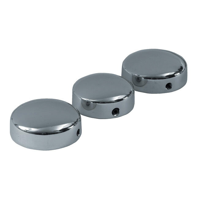 MCS エムシーエス トリポリツリーナットカバーセット【TRIPLE TREE NUT COVER SET】 88-90 XL； 87-90 FXR NU HARLEY-DAVIDSON ハーレーダビッドソン 汎用ナット 外装