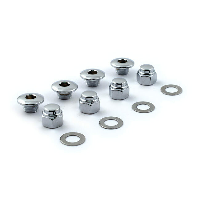 MCS エムシーエス ロッカーシャフトプラグ／ナットキット【ROCKER SHAFT PLUG ＆ NUT KIT】 L71-85 XL； L71-84 FL FXNU HARLEY-DAVIDSON ハーレーダビッドソン その他エンジンパーツオプション・補修部品 エンジンパーツ エンジン