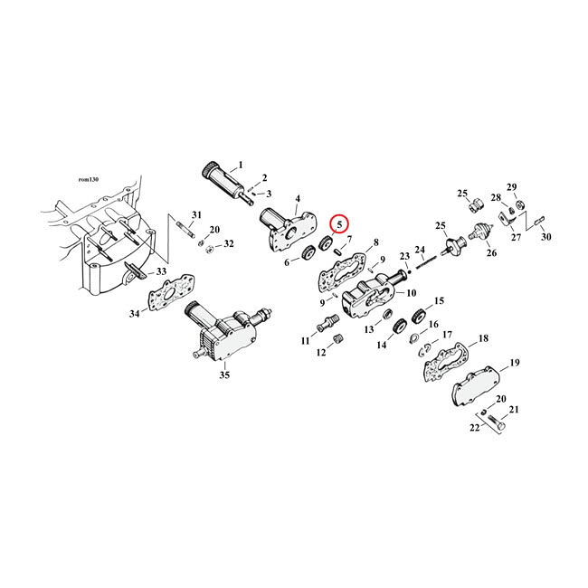MCS エムシーエス フィード ギアアイドルオイルポンプ【FEED GEAR IDLER OIL PUMP】 54-62 ＆ 72-76 XLNU HARLEY-DAVIDSON ハーレーダビッドソン オイルポンプ エンジンパーツ エンジン