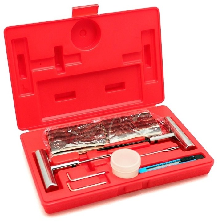 EUROPE IMPORT GOODS ヨーロッパ輸入商品 Sealfix Repair Kit - Tool + 50 パンク修理キット・パンク防止剤